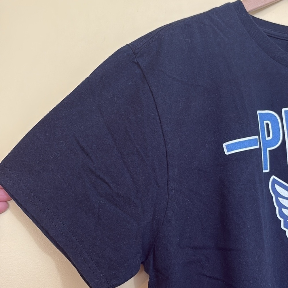 Anvil | Black Blue White “Proud US Navy Grandpa” Ring Spun Cotton SS T-Shirt XL - Picture 8 of 9